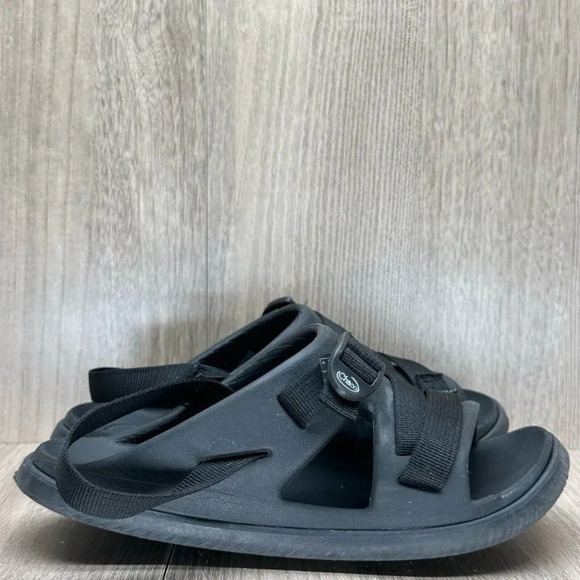 Chaco Other - Chaco Sandals Kids Junior Sz 4 Chillos Sport Lightweight Slingback Rubber Black